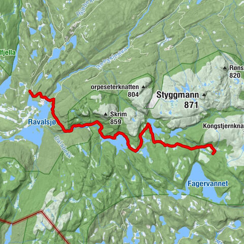Kongsberg - Sørmyrseter