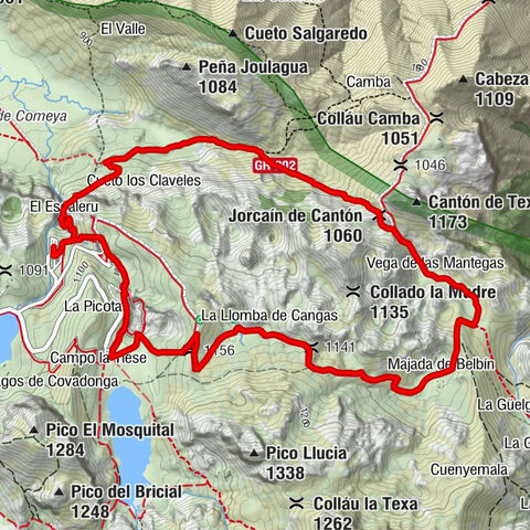 Cangas de Onís - Bar María Rosa - La Llomba - Jorcaín de Cantón