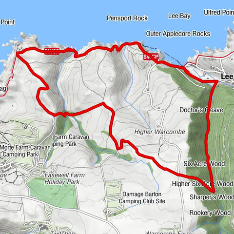Ilfracombe - Lee - Borough Valley
