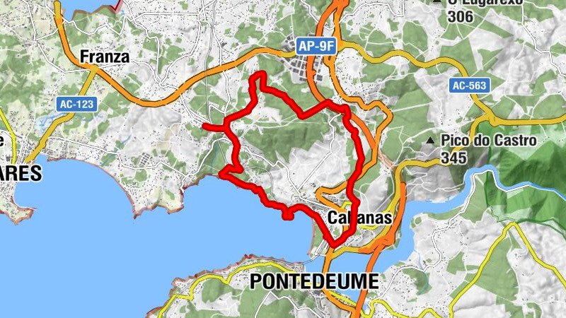 O Camiño Grande - Igrexa Parroquial de Limodre - Pontedeume