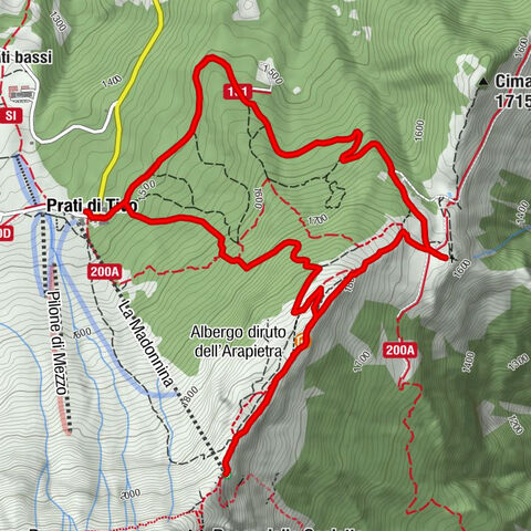 Prati di Tivo - Lo Chalet - Gran Sasso 3 - Albergo diruto dell'Arapietra