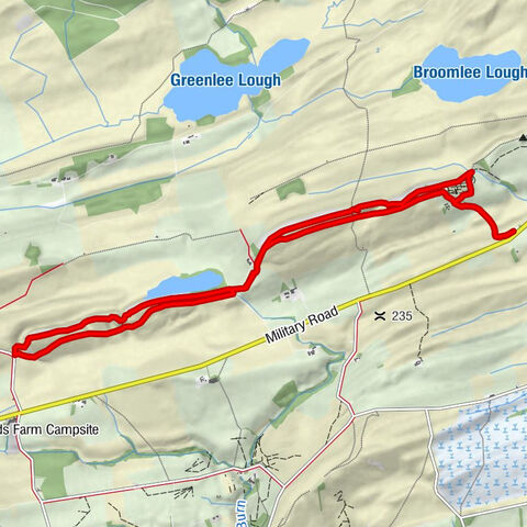 Bardon Mill - Rapishaw Gap - Milking Gap - Sycamore Gap