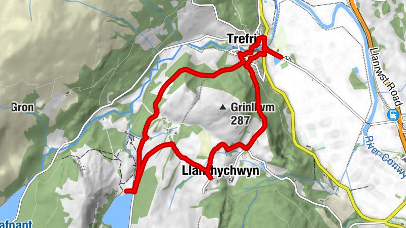 Trefriw - Fairy Falls - Llanrhychwyn