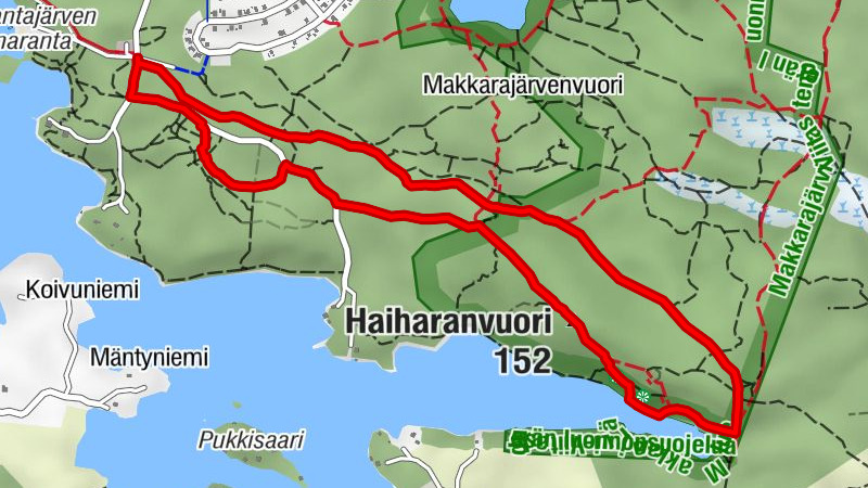 Hervantajärvi - Haiharanvuori