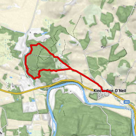 Kincardine O'Neil - Christ Church - Dess - Dess Waterfall