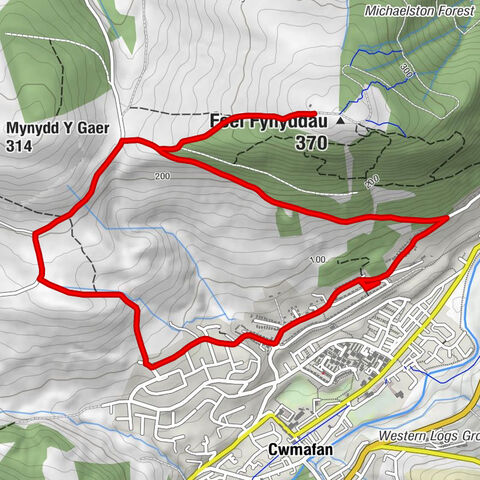 Cwmavon - Foel Fynyddau - Neath - Port Talbot