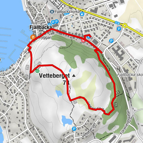 Tanums kommun - Fjällbacka - Bryggan - Vetteberget