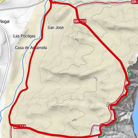 Burujón - Casa de Ardamola - Mirador de los Enebros - La Puebla de Montalbán