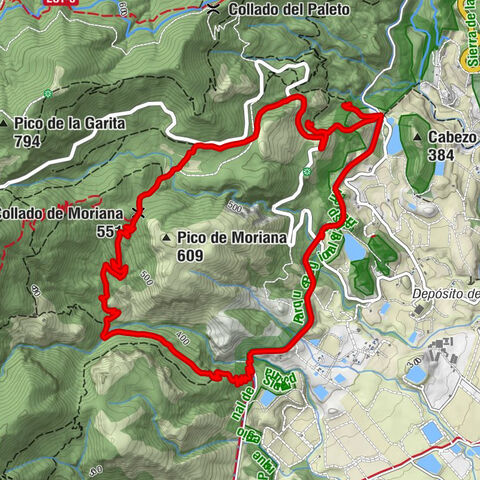 Alhama de Murcia - Collado de Moriana