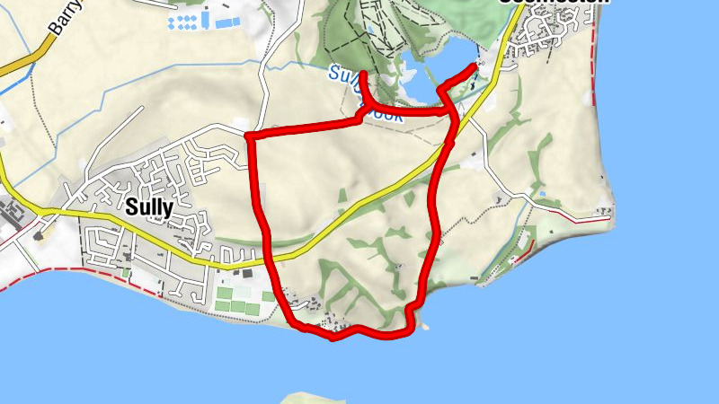 Penarth - Cog - Barry - On The Rocks