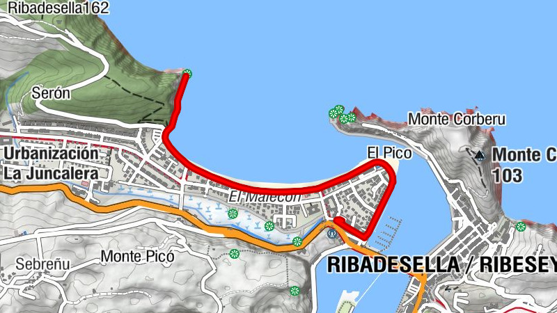 Ribeseya - Ribadesella / Ribeseya - El Pico - La Punta'l Pozu