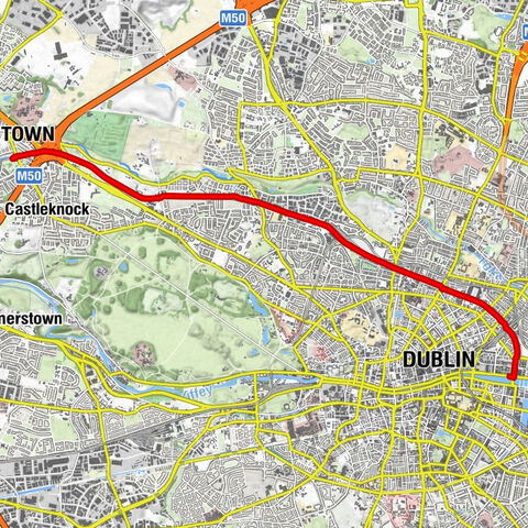 Castleknock - Geisha - Canal Bar - Dublin
