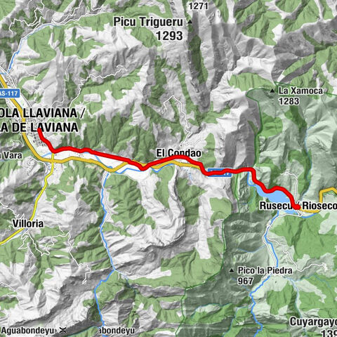 La Pola Llaviana / Pola de Laviana - Solavega - La Chalana - La Canterona