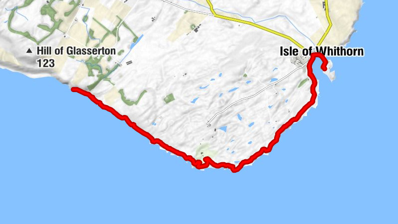 Isle of Whithorn - St. Ninian's Cave