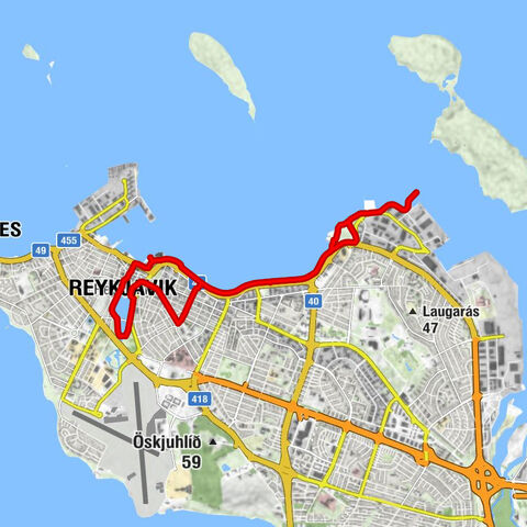 Miðborg - Dómkirkjan - Fríkirkjan í Reykjavík - Reykjavík