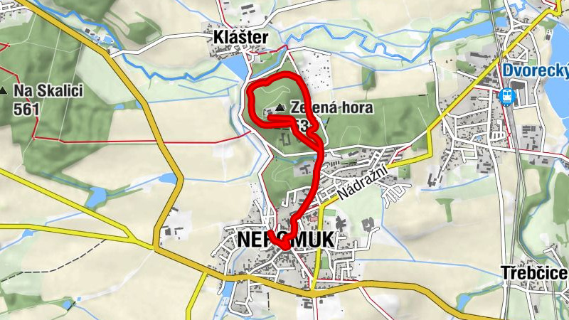 Nepomuk - Švejk restaurant U Zeleného stromu - Zelená hora