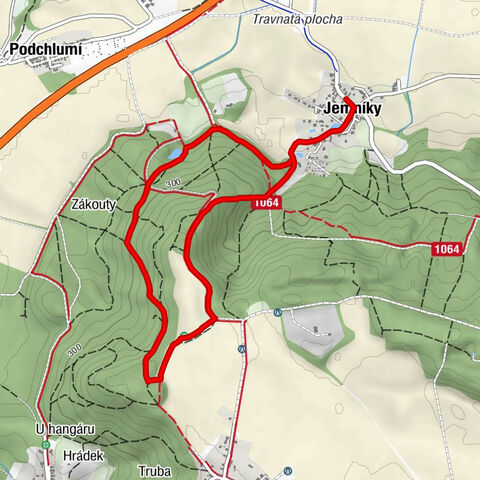 Jemníky - Švédské šance - Mladá Boleslav