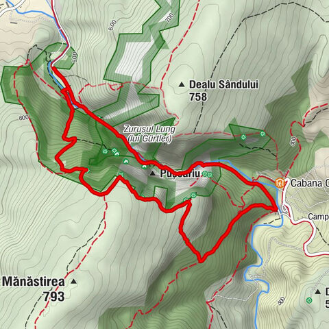 Petreștii de Jos - Cetatea Mică - Cetatea Mare - Șura lui Balica