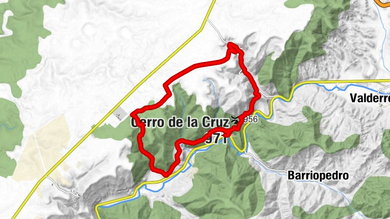 Yela - Cerro del Moro - Cerro de la Cruz - N. Sra. de los Llanos