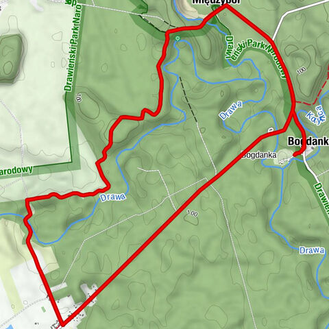 Bogdanka - Międzybór - Zatom