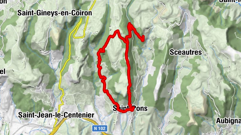 Saint-Pons - Rochechérie - La Peyre - Église Saint-Pons