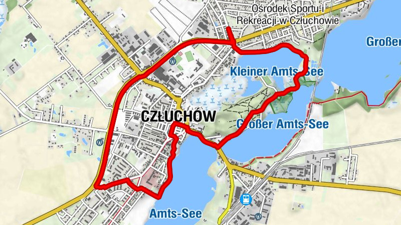 Człuchów - Osiedle Wincentego Witosa - Hubertus