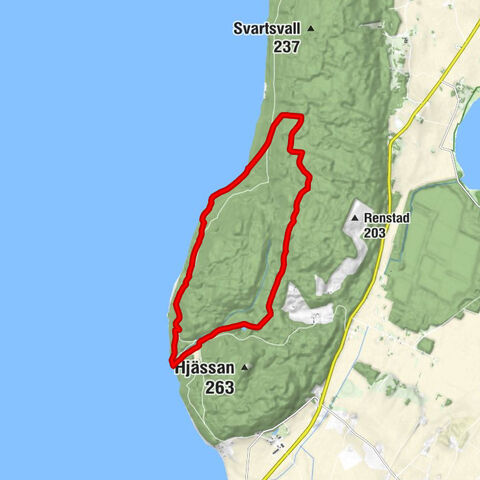 Stocklycke hamn - Älvarums udde - Storpissans utlopp - Hälle källor