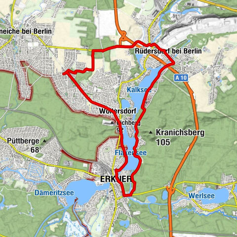 Woltersdorf - Demos - Erkner - Rüdersdorf
