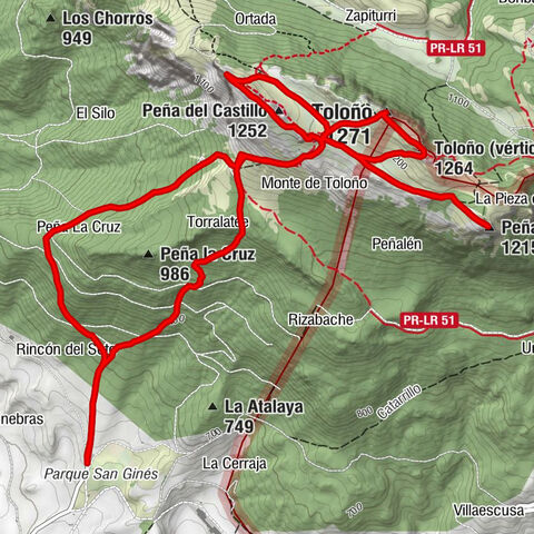 Labastida/Bastida - Toloño - Toloño (vértice) - Peña Las Doce