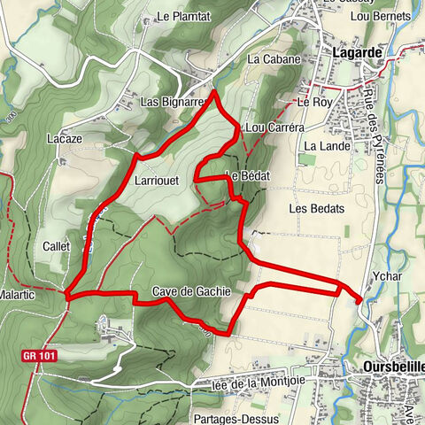 Oursbelille - Fontaine de Cave de Gachie