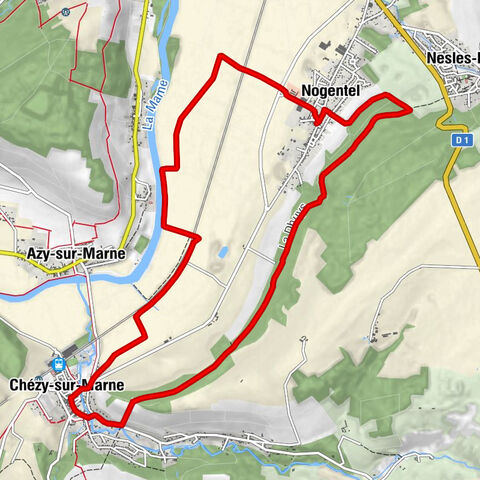 Nogentel - Église Saint-Martin - La Prestige du Dolloir - Église Saint-Médard