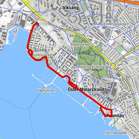 Västerås - Öster Mälarstrand - Öster Mälarstrands Krog - Västerås kommun