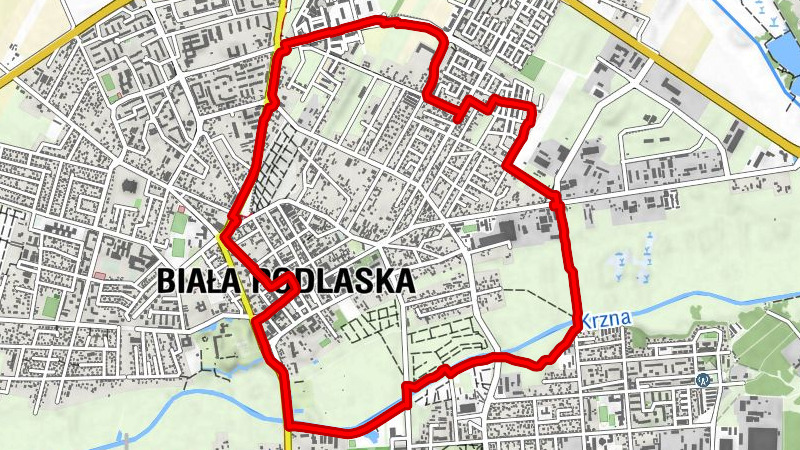 Biała Podlaska - Kosynierów - Osiedle Podmiejskie
