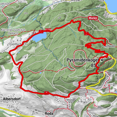 Pyramidenkogelweg Schiefling