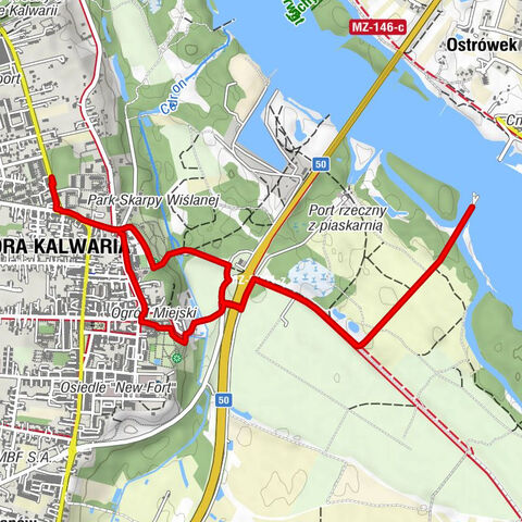 Góra Kalwaria - Kaplica pw. Świętego Antoniego - Kościół pw. Niepokalanego Poczęcia Najświętszej Maryi Panny