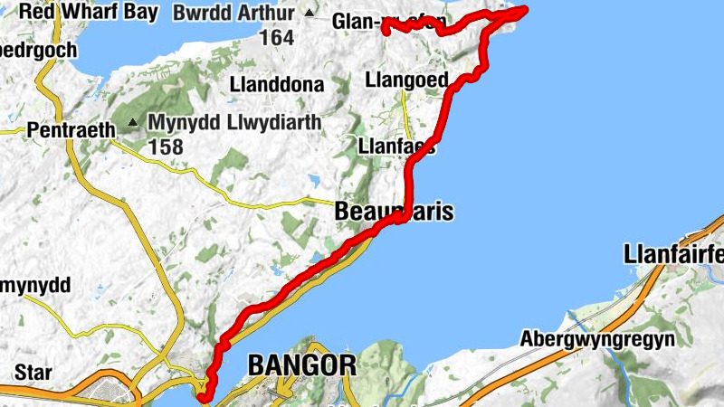 Glan-yr-afon - St Seiriol's Church - Beaumaris - Porthaethwy / Menai Bridge