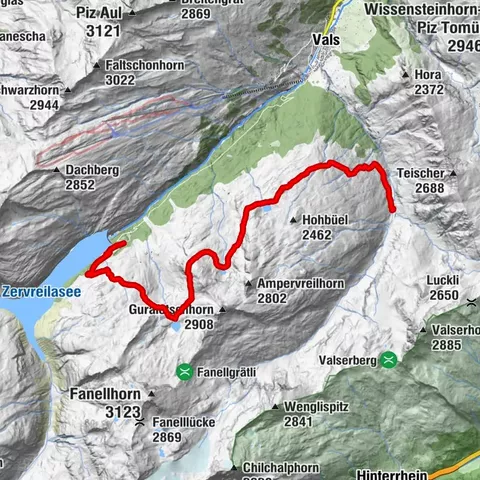 Caminata de los 3 lagos