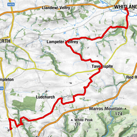 Lampeter Velfrey - Tavernspite - Whitland
