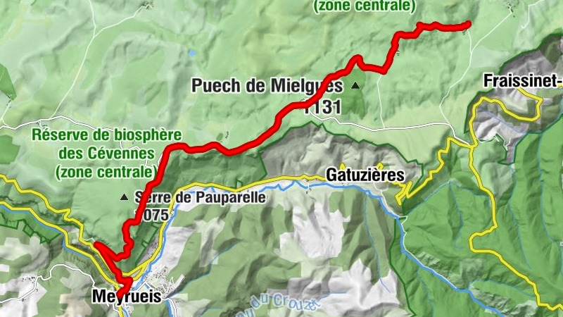 L'Hom - Gally - Le Cayla - Meyrueis