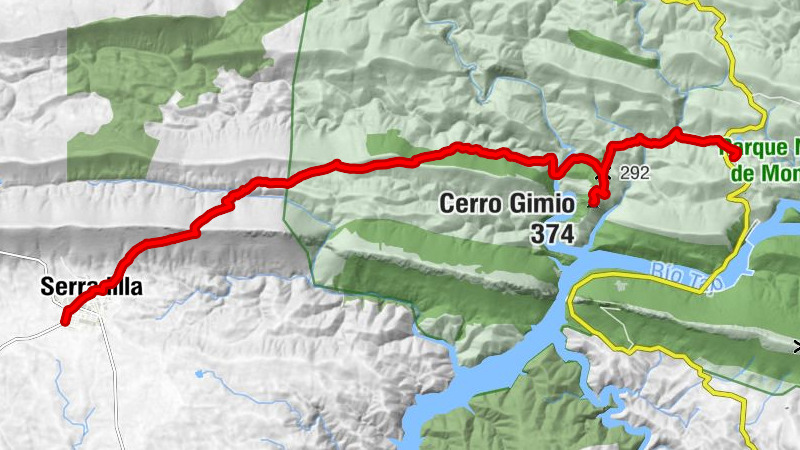 Casa Paqui - Cerro Gimio - Collado del Lobo - Serradilla