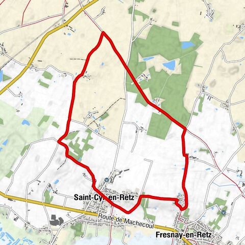 Saint-Cyr-en-Retz - Le Clos Murail - Les Ragotteries - Église Saint-Cyr-Sainte-Julitte