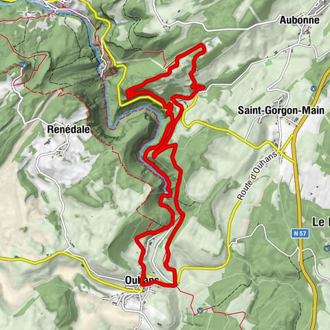 Ouhans - Au Chalet de la Loue - Le Grand Saut - Église Saint-Maurice