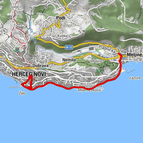 Meljine - Crkva sv. Arhangela Mihaila - crkva svetog Jeronima - Crkva sv. Leopolda