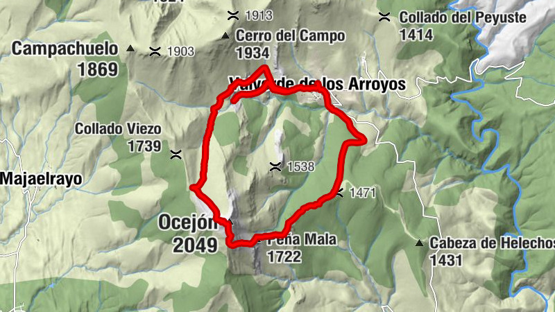 El Nido de Valverde - Ocejón - Ocejoncillo - Los Cantos