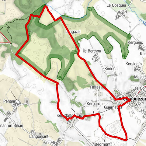 Kermaria - Les Molinies - Église Notre-Dame - Les Agrions