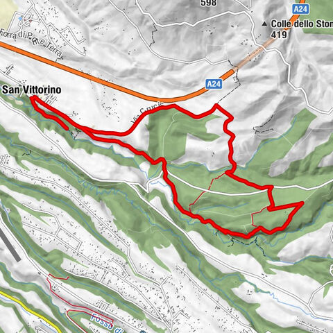 San Vittorino - Cascate di San Vittorino - Cascata di Ponte San Pietro
