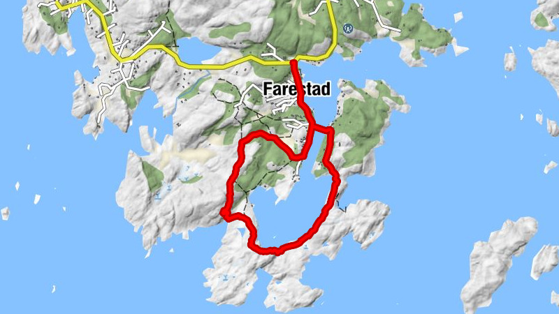 Lindesnes - Farestad - Trøheia - Ytre Farestad