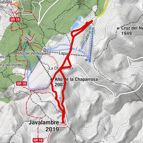 Camarena de la Sierra - Alto de la Chaparrosa - Javalambre - La Chaparrosa