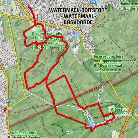 Schaerbeek - Schaarbeek - Woodpecker Drohme - Ixelles - Elsene - Uccle - Ukkel
