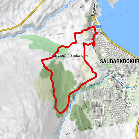 Skagafjörður - Sauðárkrókur - Sauðárkrókskirkja